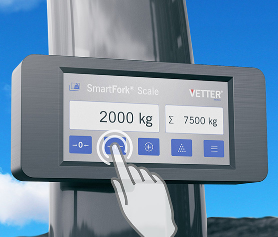 SmartFork Scale Monitor Gewicht